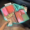 Spring and summer square scarf Korean version of women's scarf decorative binding wrist exquisite foreign style neck protection windproof headscarf