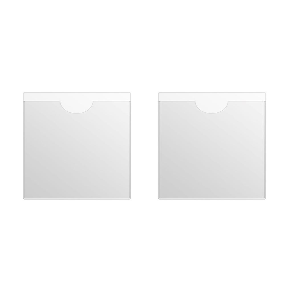 Держатель парковочного разрешения на лобовое стекло автомобиля, самоклеящиеся держатели для разрешения на парковку, квадратный держатель для лобового стекла, прозрачный для автомобиля