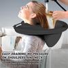 Inflatable Shampoo Trays with Tube Inflator Pump Mobile Hair Washing Basin No Spills Wash Hair In Bed Hair for Elderly Disabled Pregnant Injured