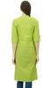 Phagun Cotton Plain Kurti Tunic Mandarin Collar Ethnic Casual Kurta Blouse