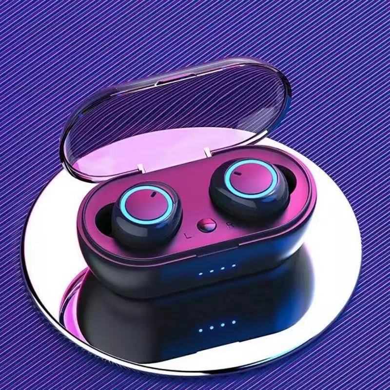 Admisitr Беспроводные наушники Bluetooth TWS2 5.0 Сенсорные вкладыши Bluetooth-наушники