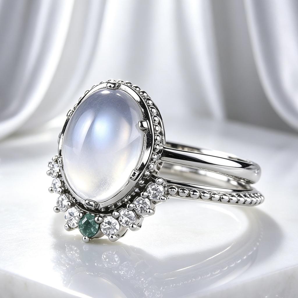 2Pcs/sets Luxury White Resin Elegant Rings for Women Shining Zircon Dainty Dance Party Jewelry Fashion Accessories