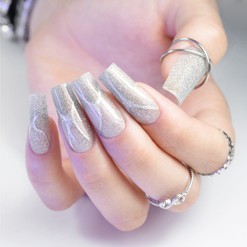 Żel Do Paznokci Shine On You Stardust Shine Mollylac Hema/Di-Hema Free 15G