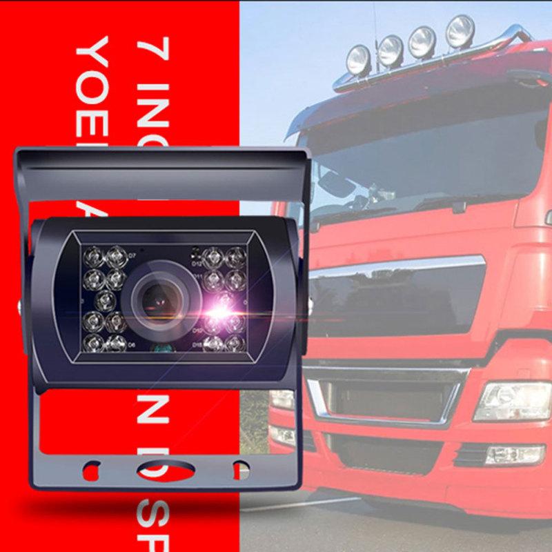 1 комплект автомобильного резервного монитора, 7-дюймовый ЖК-экран, отображение изображения заднего вида, вспомогательная камера заднего вида