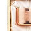 Pure Copper Sake Set and Made In Japan Eco Made In J-kitchens Glasses, 3-Piece (Gold, Silver, Copper), 90ml, (Includes Bag, Vietnam)