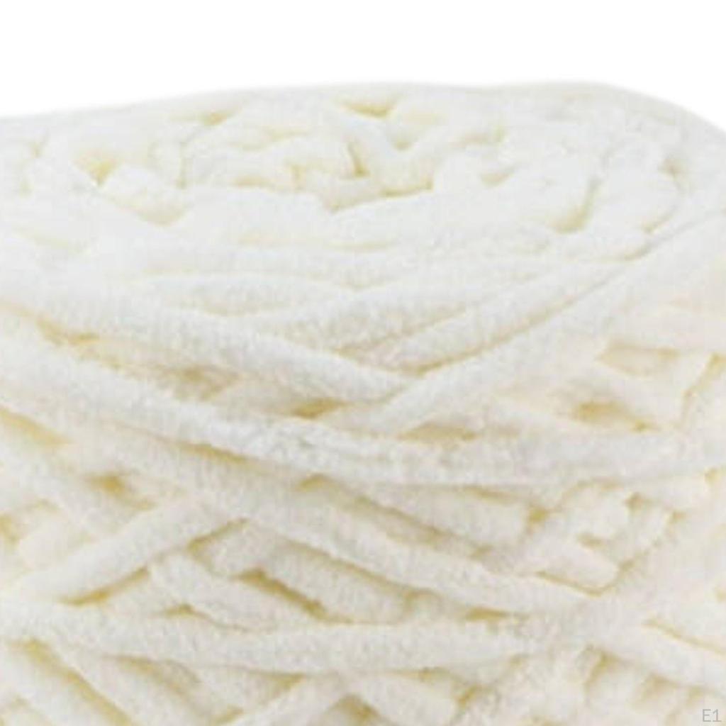 Bulky Chunky Yarn Thick Comfortable Home Decor Handmade for Making DIY Craft Knitted