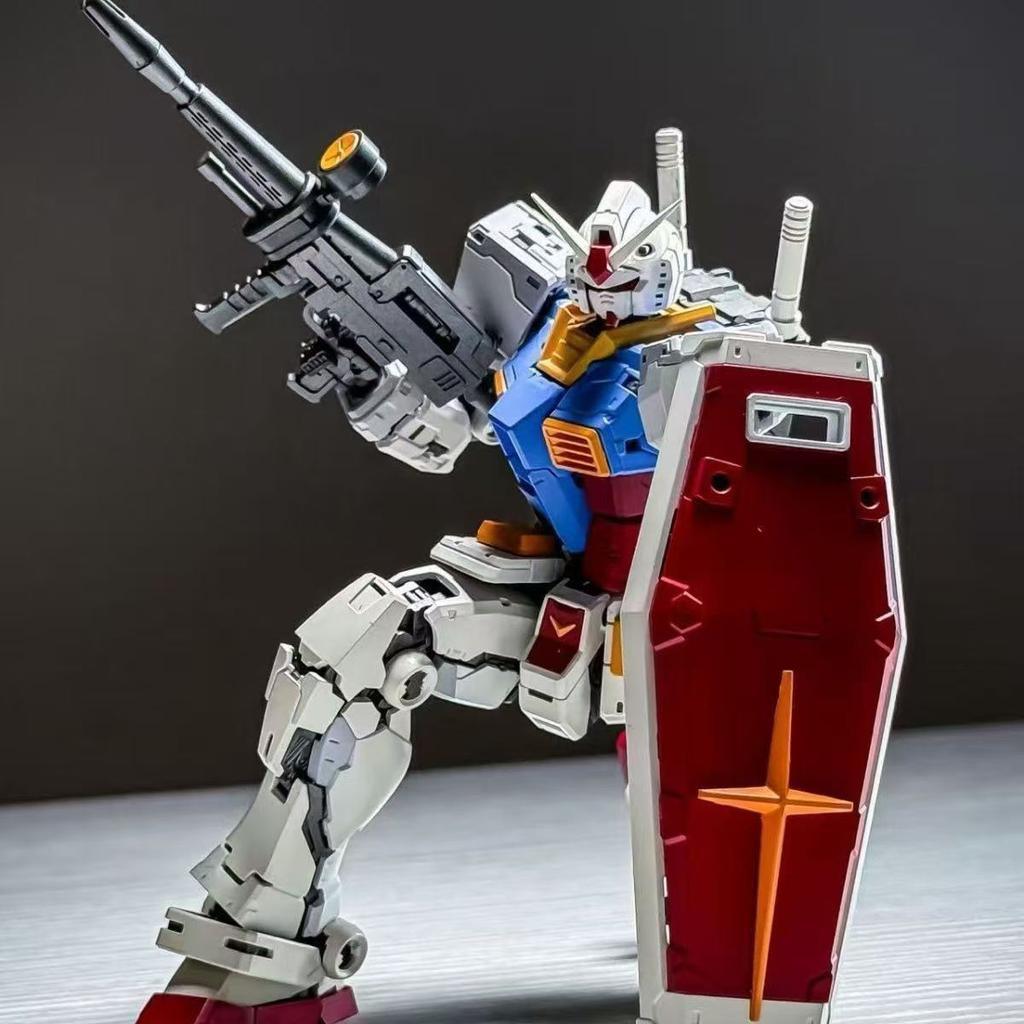 Новая модель для сборки Gaogao Rg Rx-78, фигурка-трансформер, набор, пластиковый робот, коллекционная статуэтка, украшение для стола, модели, игрушки, подарок на день рождения