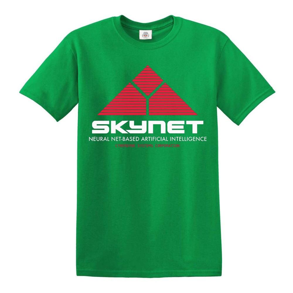 New skynet vintage tshirt cyberdyne retro terminator classic top tee