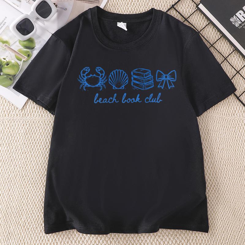 Book Lover T Shirt Unisex Book Club TShirt Casual Cotton Short Sleeve Bookish Reading Tshirt Graphic Tee Streetwear Clothes