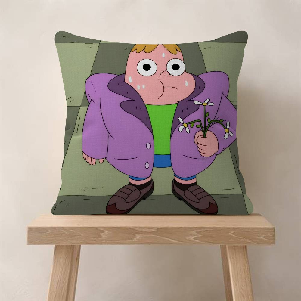 Cartoon CClarence fun pillow cover sofa cushion cover home room decoration children gift