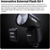 Авторизованная вспышка Godox для камеры Speedlight 76Ws TTL 500 секунд полной мощности Recycle 10 Level LED Modeling Lamp Pro [Godox Agent] V1Pro-S Sony, 2.4G