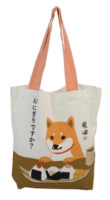 Сумка-тоут A4 Friends Hill Onigiri Desu ka, Белая, YW-259-136