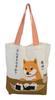 Сумка-тоут A4 Friends Hill Onigiri Desu ka, Белая, YW-259-136