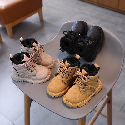 Новые зимние детские зимние сапоги с мягкой теплой хлопковой обувью