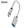 OTG Type C Cable Adapter USB To Type C Adapter Connector for Samsung S22 Xiaomi Huawei OTG Data Cable Converter for MacBook Air