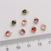 1PC 18K Gold Plated Brass Love Heart Charm Pendant For Jewelry Making DIY Bracelet Necklace Earring