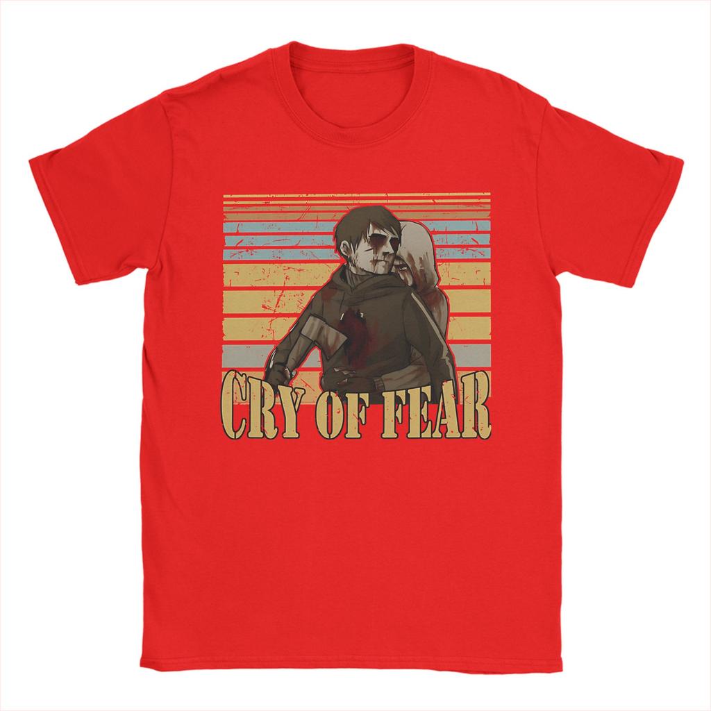 Саймон Хенрикссон Cry of Fear Футболки с графическим принтом для унисекс Женщин Чистый хлопок Футболка Одежда
