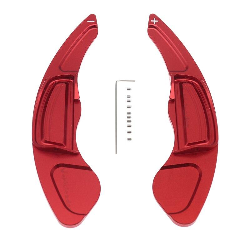 2X автомобильный подрулевой рычаг переключения передач, удлиненный рычаг переключения передач, алюминий для Honda City 2008 Civic Fit CR-V