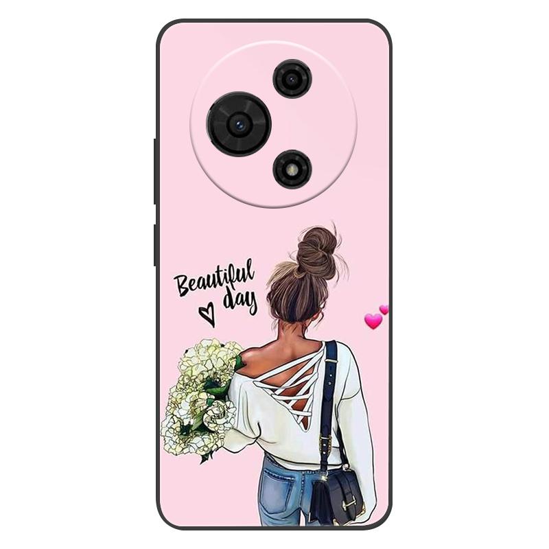 Для чехла TCL 605 T517D Coque Черный силиконовый мягкий чехол для телефона Для TCL 60 SE 4G T517H Задняя крышка чехол Для TCL 60SE 605 Funda Shell