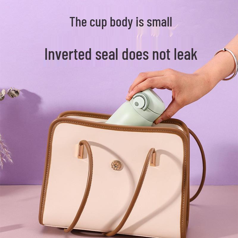 304 Stainless Steel Vacuum Insulated Bounce Cup – Compact Outdoor Gift Water Bottle