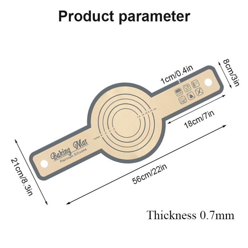 Многоразовая силиконовая хлебная петля для голландской духовки, коврик для выпечки с длинными ручками, антипригарные подкладки для переносного теста, принадлежности для выпечки