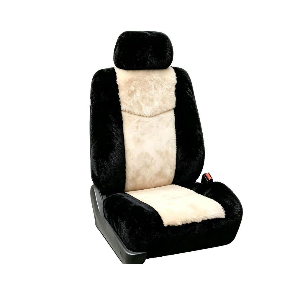 Plush Car Seat Covers Faux Fur Seat Protector Interior Decor Car Seat Cover  Sedan