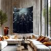Game Final FFantasy Vii Cartoon Tapestry Bohemian Wall Tapestries Mandala Wall Hanging Sheets