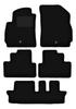 Черные велюровые коврики для: Chevrolet Orlando I 7-местный (2011-2015)