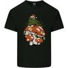 Christmas Frog Mushroom Xmas Mycology Foraging Unisexs Light Cotton TShirt