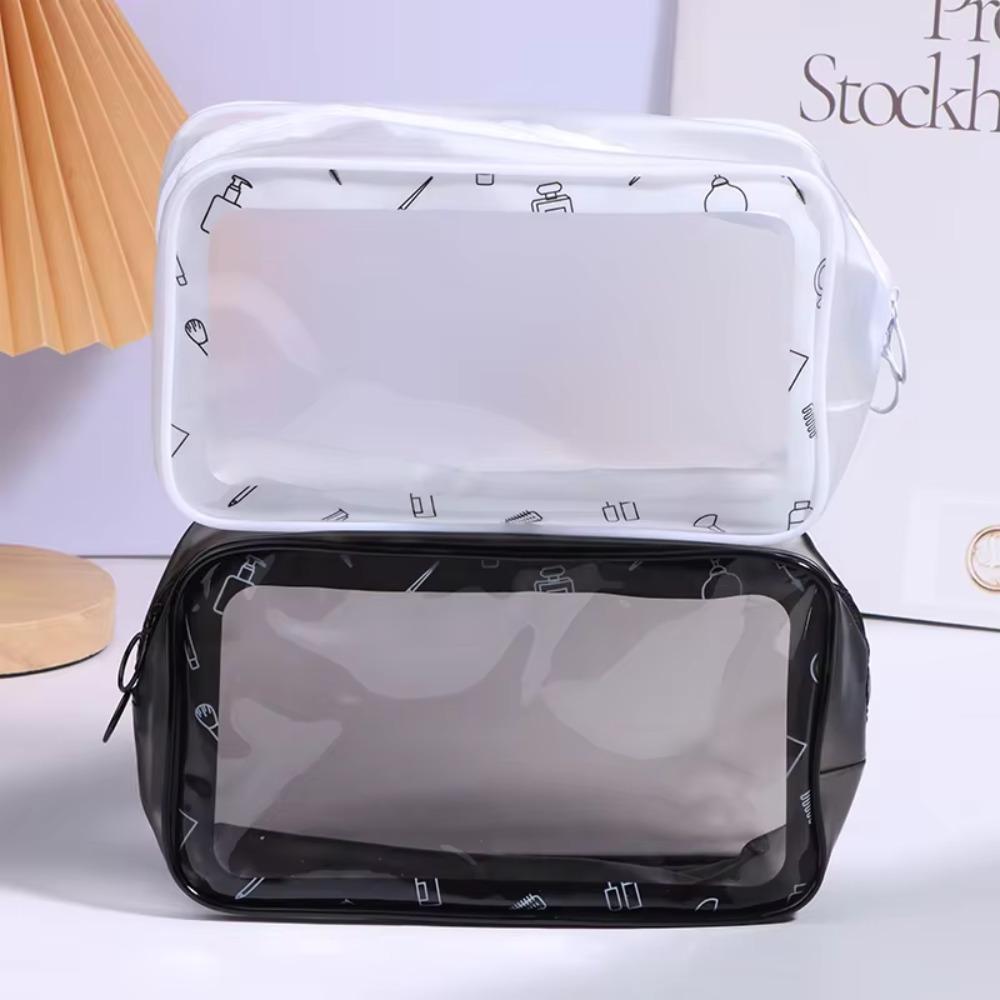 Женские прозрачные косметички, прозрачная косметичка, новая косметичка из ПВХ