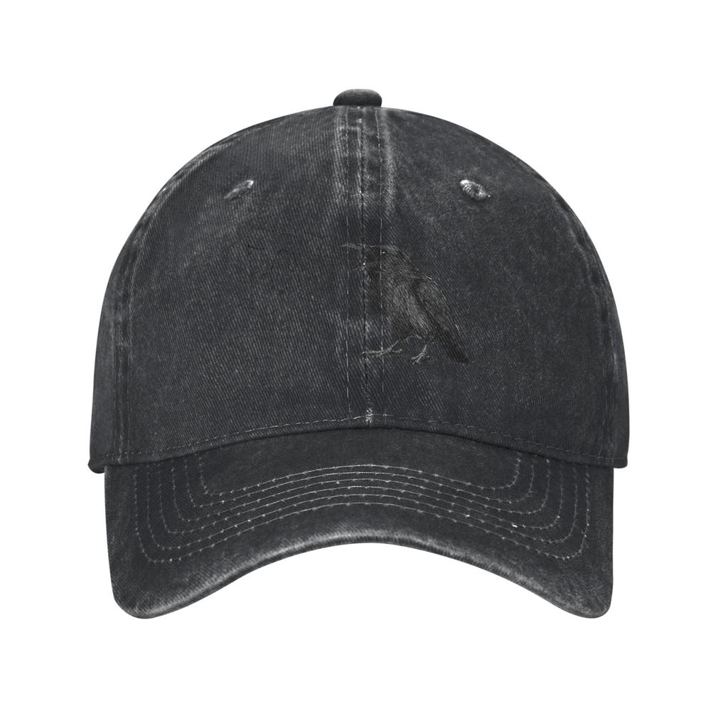 FCawF Crow Casual Baseball Cap  Outdoor Sports Trucker Hat Summer Hot Sale UnisexTeens Streetwear Snapback Cap
