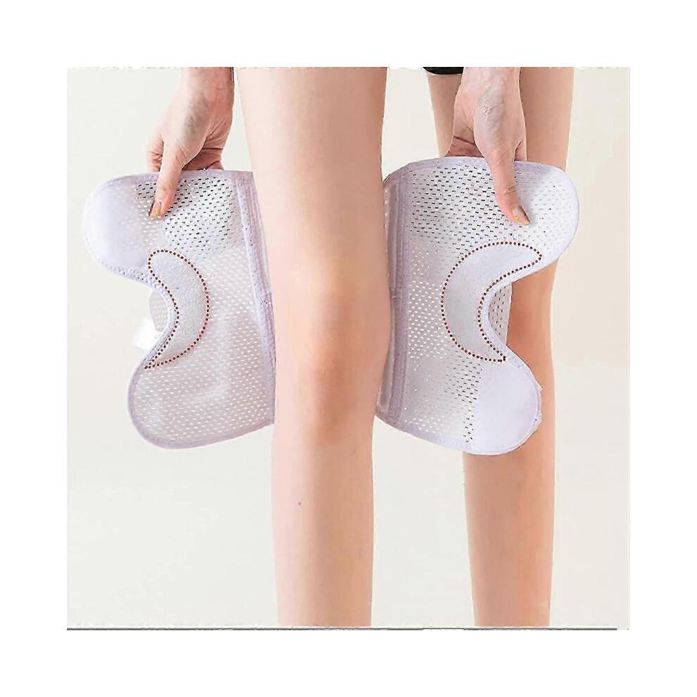 Knee Brace with Side Stabilizers, for Knee Pain Meniscus Tear Acl Mcl Arthritic Injury Recovery Adjustable Knee Brace for Men And Women (xl, White)