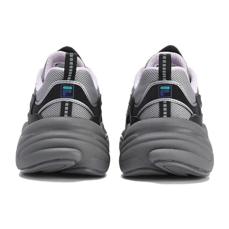 FILA Mars 1S Breathable Retro Sneakers 'Grey Black' Women's F12W322109FFA