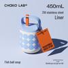 Chakolab Портативная термокружка для завтрака с ложкой