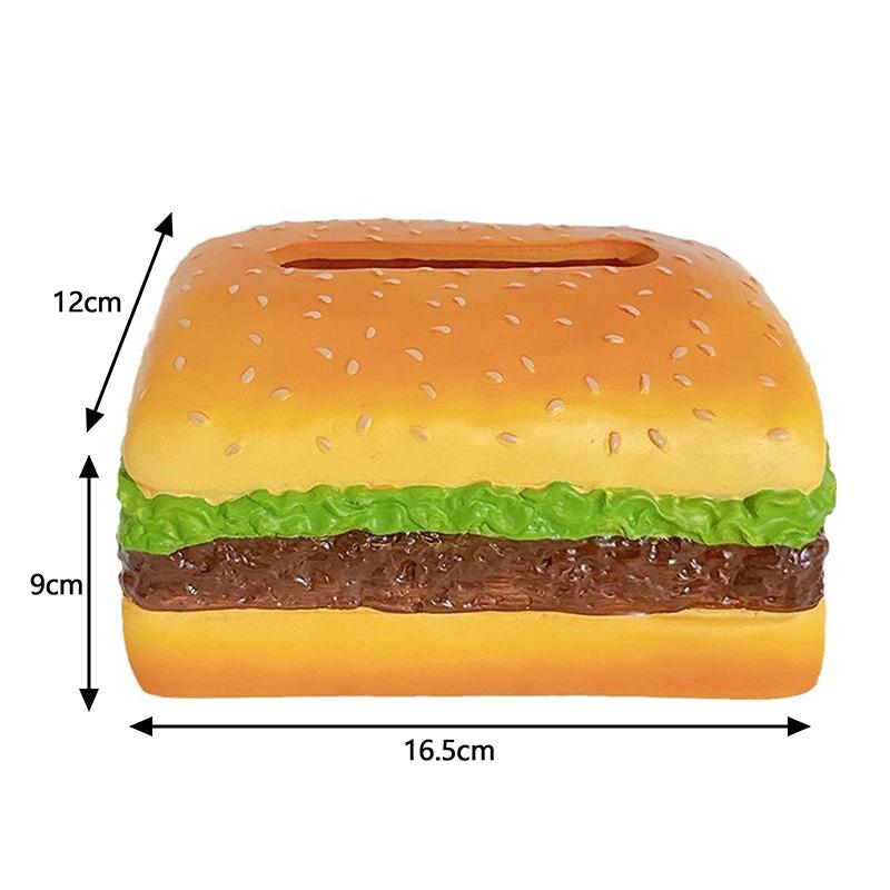 Гамбургская коробка с салфетками, имитация креативности, ретро-коробка для ящиков в гостиной, украшения для домашнего веселья