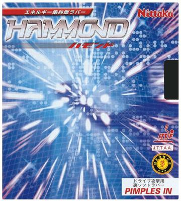 Nittaku Hammond Накладка для настольного тенниса перевернутая Высокая Очень толстая, Мягкая, Эластичность, NR-8527, Черная,