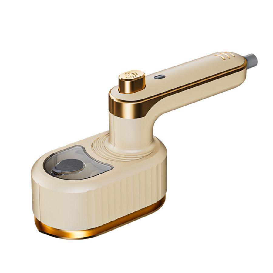 Compact Dual-Use Handheld Steam Iron: Wet/Dry, Foldable, Portable Rotary Iron