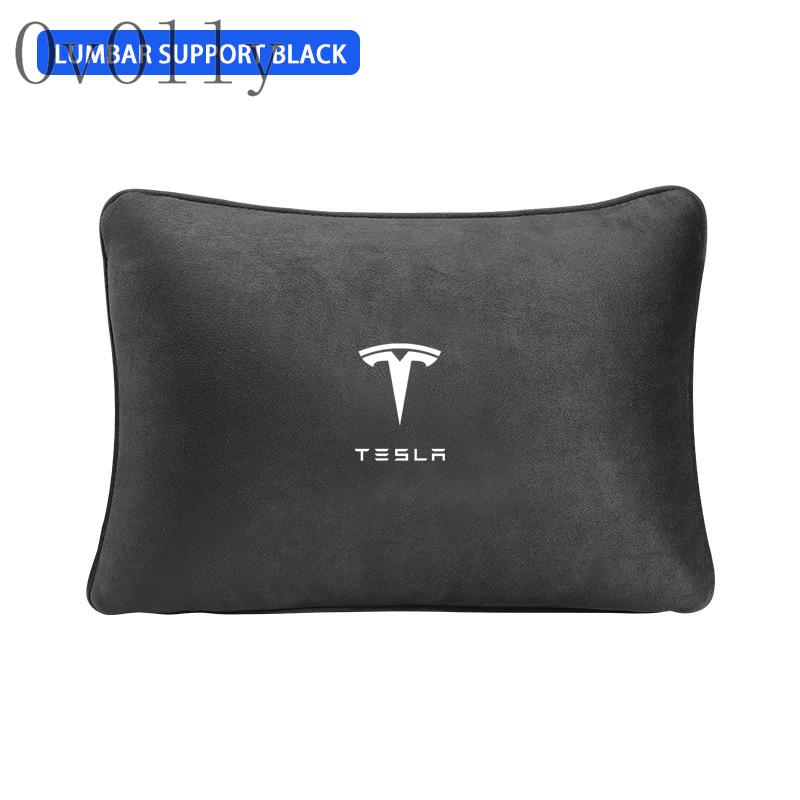 certified original For Tesla Model Y Juniper Tesla Model 3 S Highland Interior Car Accessories Car suede Headrest Waist pillow