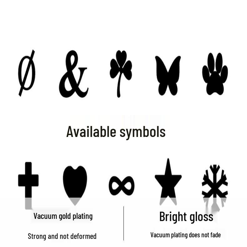 Персонализированное ожерелье с буквой из нержавеющей стали - Титановая сталь с покрытием 18 карат золотом для женщин