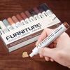 12Pcs/Set Touch-Up Marker Pen Professional 12 Colors Wooden Furniture Floor Table Cabinet Bedposts Tile Scratch Repair Cover-Up Paint Pen