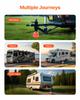 VEVOR Trailer Jack Blocks, 8" High, 2000 lbs Capacity, 8 Pcs Heavy Duty Camper Leveler Kit - 6 RV Leveling Blocks & 2 Pads