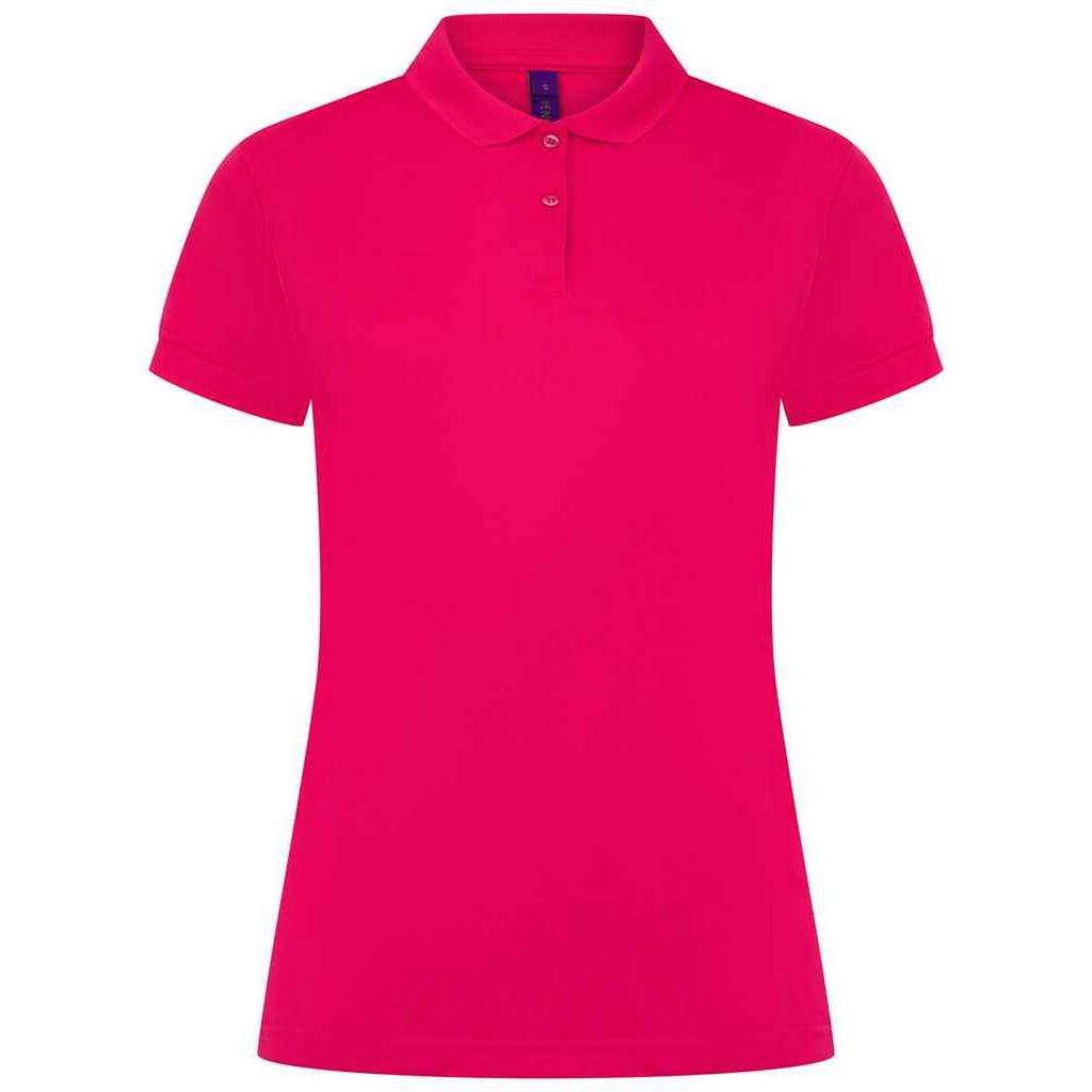 Henbury Womens/Ladies Pique Polo Shirt