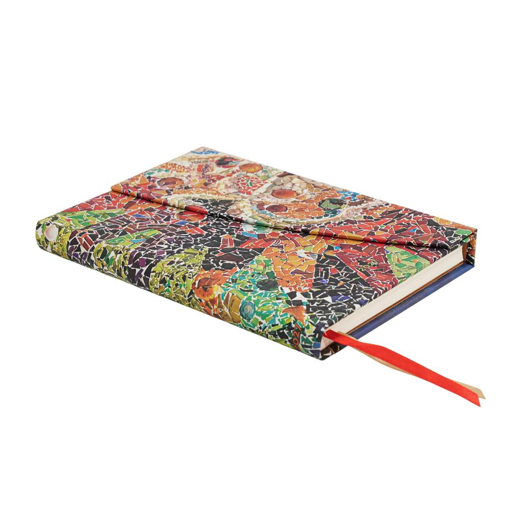 Paperblanks DJ2249-8 Gaudi’s Sun 2027 Hardcover Diary, Midi