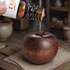 1/3 Set Of Wooden Apple Shaped Essential Oil Diffuser Fragrance Diffuser Suitable For Home Bathroom Car Decoration