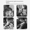 Винтажная двусторонняя расческа для бритья бороды, многофункциональная расческа, парикмахерская щетка для волос