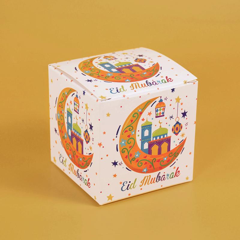 5/10 шт. Подарочная коробка для конфет Ид Мубарак, Рамадан, украшение для дома, мусульманский исламский фестиваль, принадлежности для вечеринки 2025, подарки Рамадан Карим