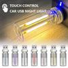 Car USB Night Light Touch Control Incandescent Atmosphere Lights Decorative Portable Lighting Plug Play LED Filament Lamp Bulb
