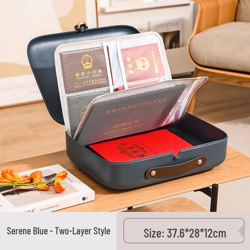 Органайзер для документов Star You: Домашняя книжка вакцинации, Семейный паспорт, Руководство по эксплуатации, Лицензия на ведение бизнеса и Коробка для хранения сертификатов.