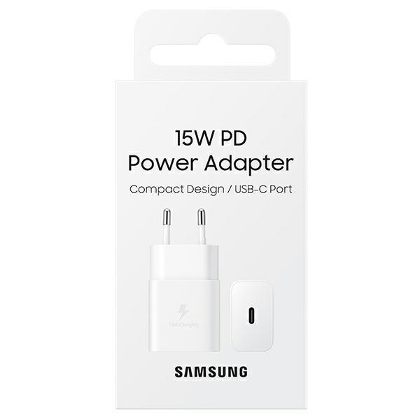 Ładowarka sieciowa 15W Samsung Szybkie ładowanie Biała