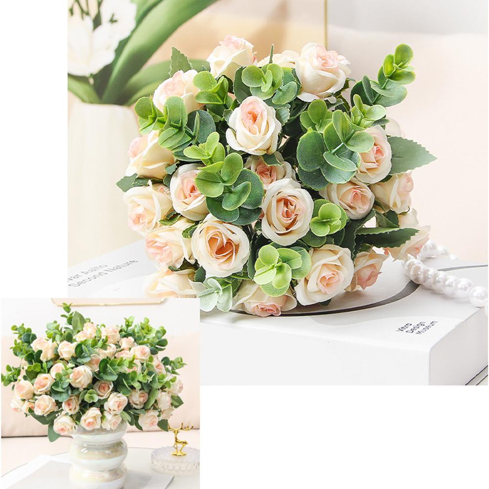 Gorgeous 10 Head Silk Flower Arrangement for Special Occasions